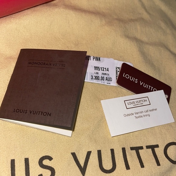 Louis Vuitton Brea MV Hot Pink RRP $3300aud - Picture 2 of 6